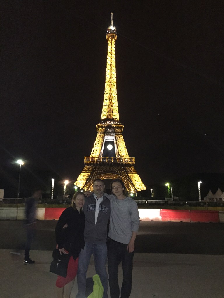 Matt, me and our tour guide, Jordan.