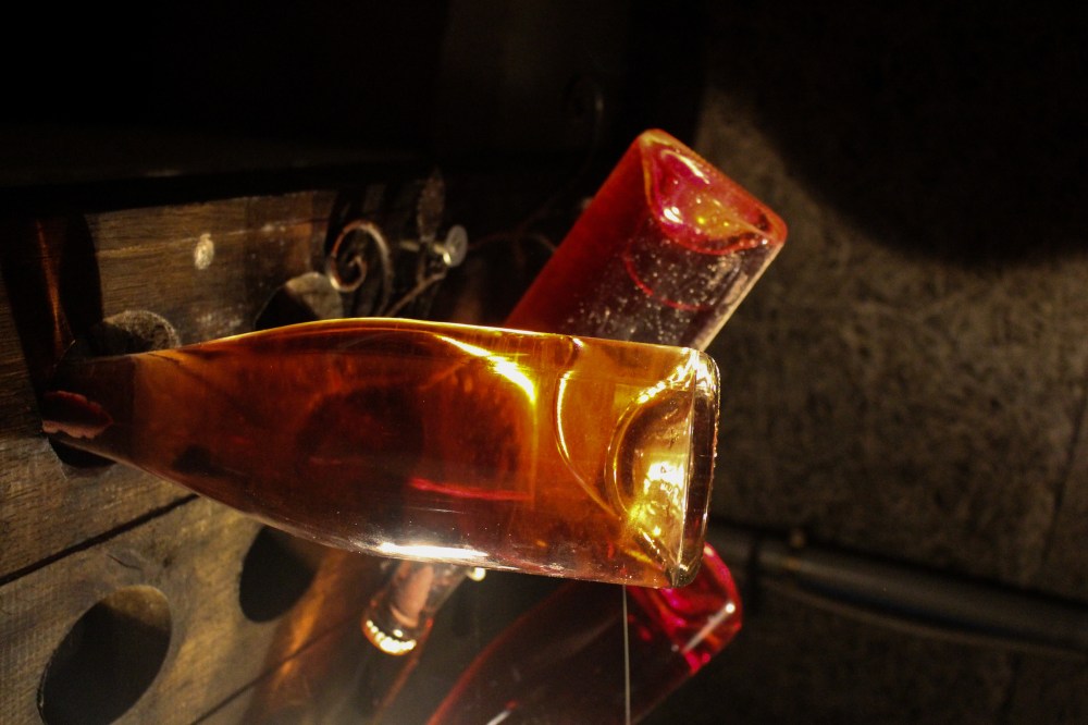 Fermenting Champagne.